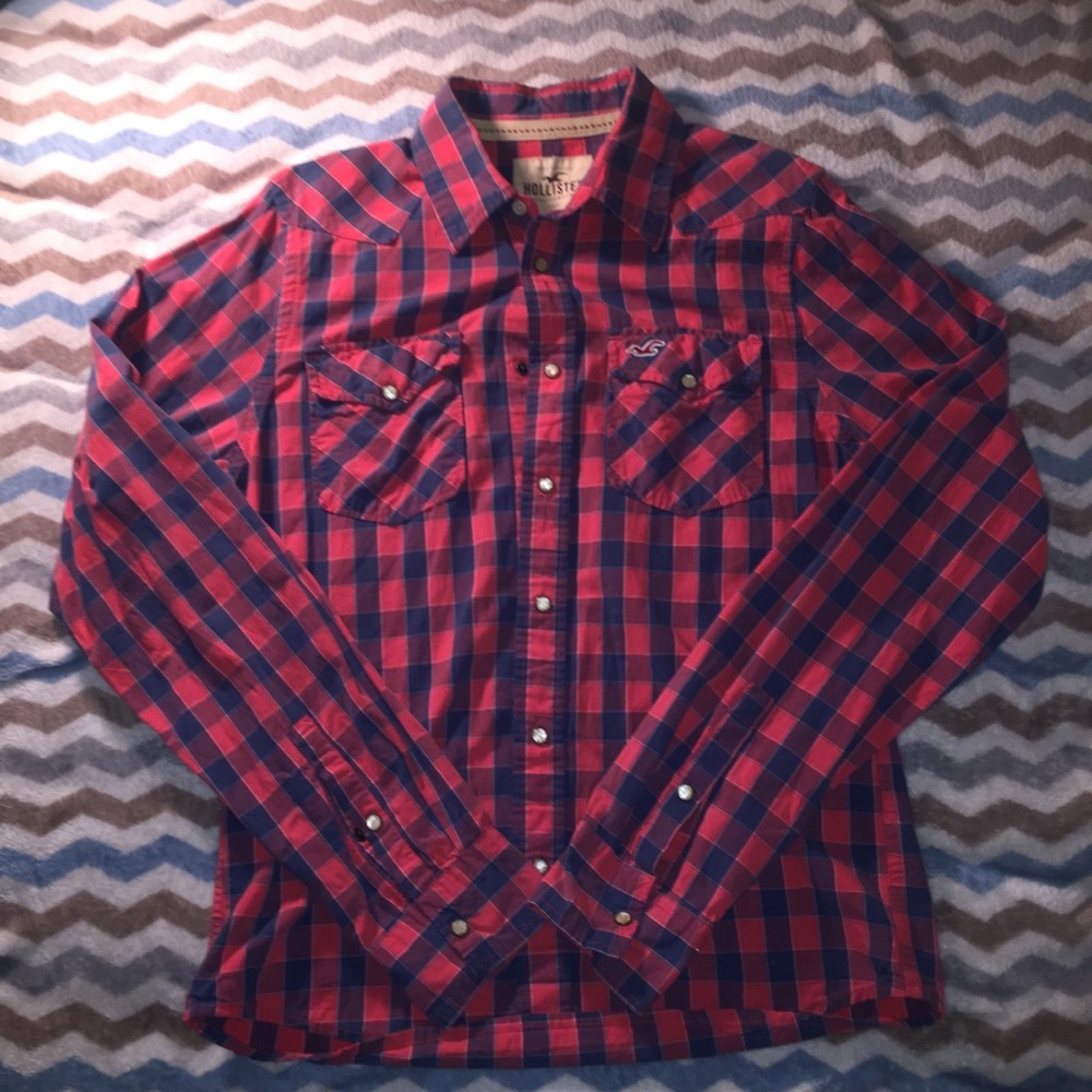 NWOT Hollister Button Up